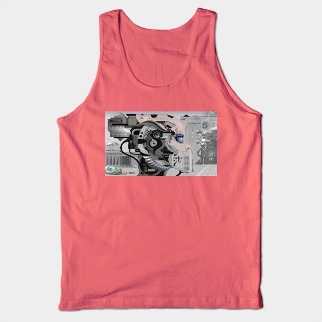 anime Tank Top by mightygog